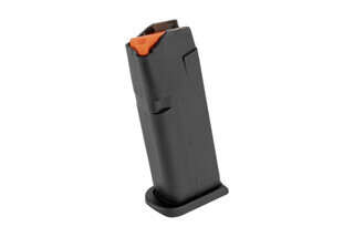 Glock's G43x and G48 magazines are steel-reinforced OEM magazines for your handguns that hold 10-rounds of 9mm ammo.